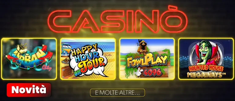 Casino' nuovi giochi